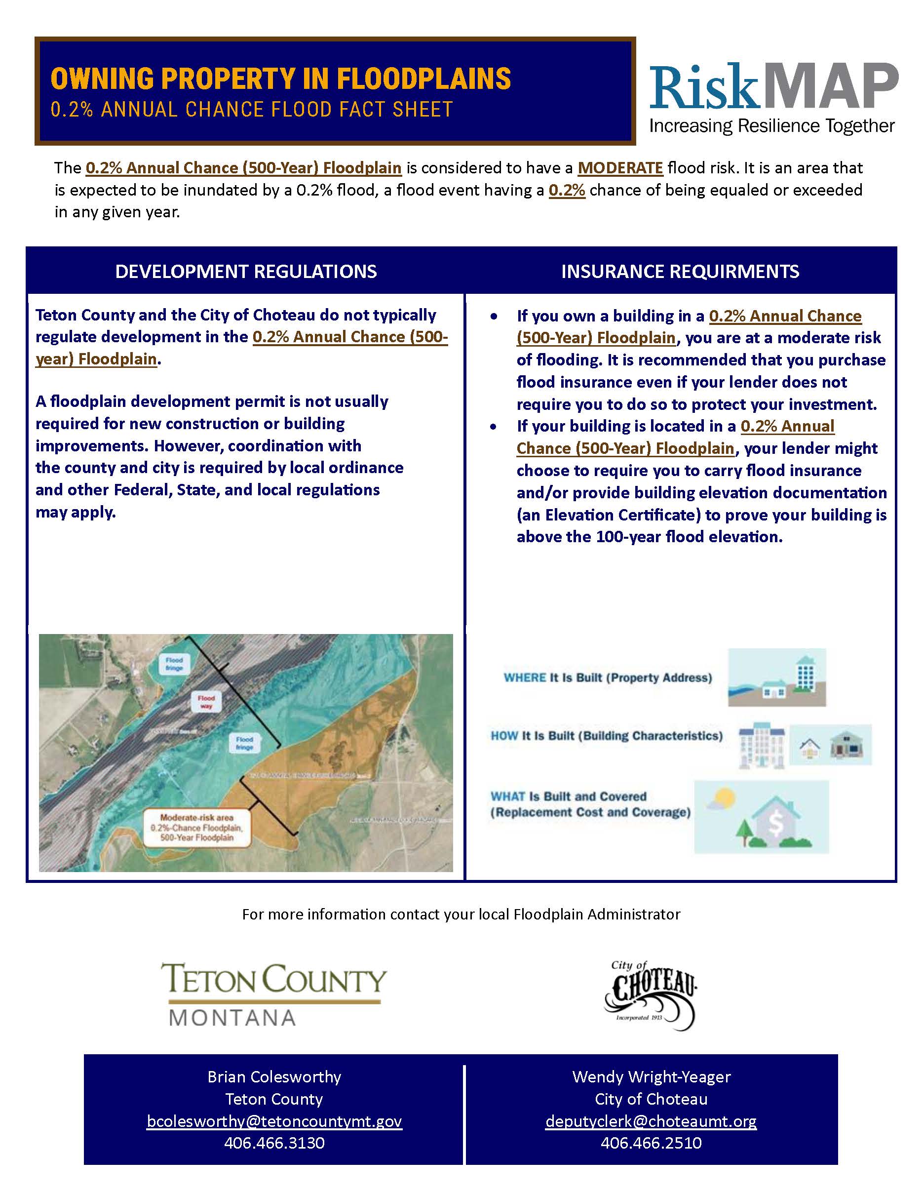 .2% annual chance floodplain factsheet