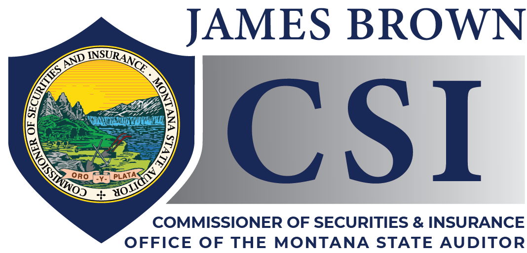 James Brown, CSI, Commissioner of Securities and Insurance, Office of the Montana State Auditor
